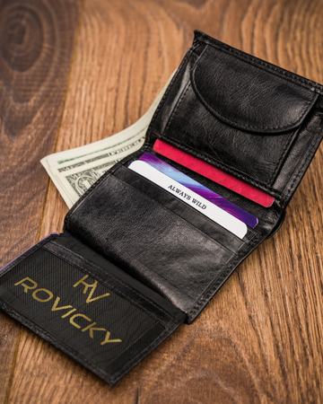 Leather wallet Always Wild N20191-VTK-D