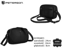 PETERSON leather handbag PTN TOR-307-SNC