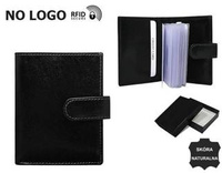 Etui skórzane RFID NO LOGO TW-04-VT-NL