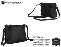 PETERSON leather handbag PTN TOR-305-SNC