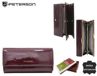 Women's leather wallet PTN 421028-SH Purple