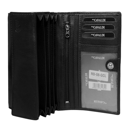 CAVALDI RFID leather wallet RD-08-GCL