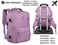 Plecak podróżny PTN 23129 Purple