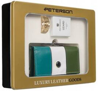 Gift Set: Women’s Wallet and Perfume Peterson® Lizard PTN ZD31