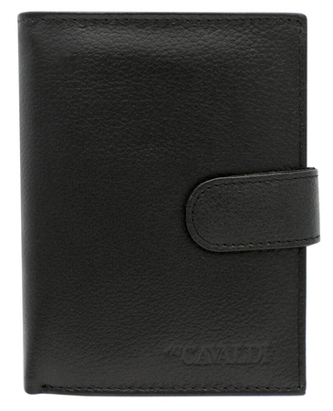 Leather Wallet N4L-GPDM Black