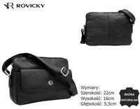 Torebka Damska skórzana R-TSL-10-CPDM Black