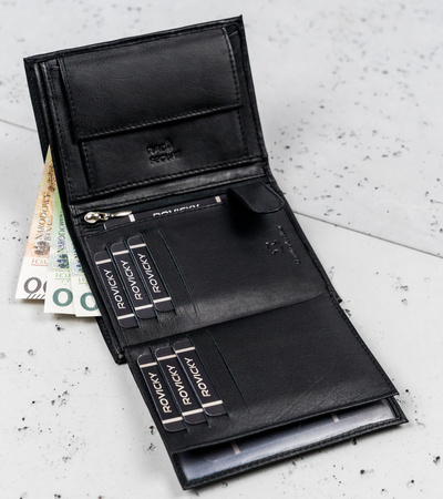 Men's leather wallet 0001-P-D