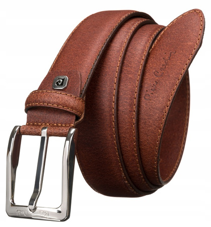 Gift Set: Leather Wallet and Belt with Traditional Buckle - Pierre Cardin ZM-PC31