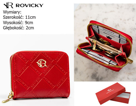 Portfel piórnik eko R-PRK-02-DSV Red