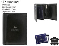 Leather wallet RV-7680278-IL-BCA Black