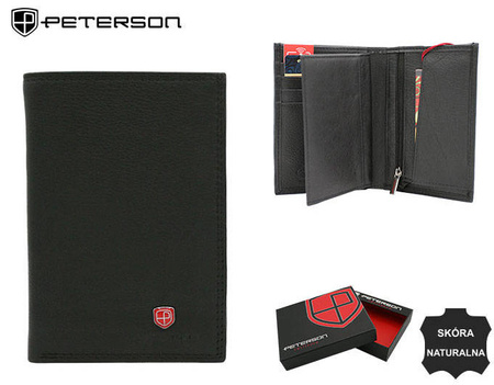 PETERSON PTN MR-07-CN RFID leather wallet