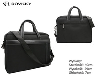 Torba męska PU R-C5905 Black