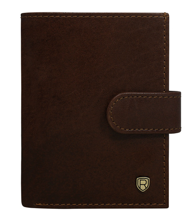 Skórzane etui na dokumenty TW-04-RVT-2329 D.Brown