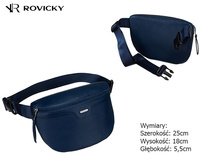 Saszetka PU R-103-01 Navy