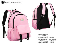 Plecak PTN 77701 Pink
