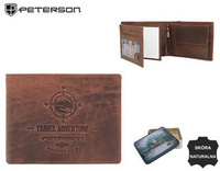 PETERSON PTN N992-BE-TRAV RFID leather wallet