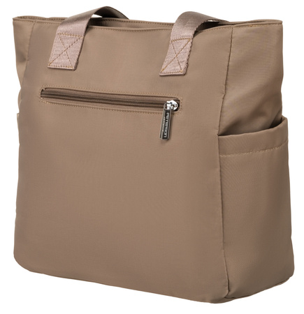 Women's shopper bag PTN CTY-06 Beige