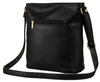 A women's handbag made of pebbled eco-leather PU R-KP-20-A19 Black