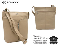 Torebka Damska skórzana R-TSL-01-CPDM Beige