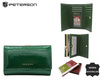 Women's leather wallet PTN 42108-SH Green