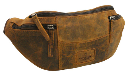 Leather bumbag PETERSON PTN 2507-HUN