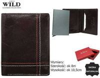 Leather wallet Always Wild N9001-VTK-D