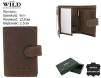 Leather wallet RFID ALWAYS WILD N310L-MWH