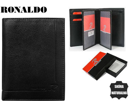 Leather men wallet RONALDO MR04-VTV-RFID