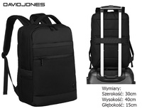 Plecak David Jones PC-051 Black