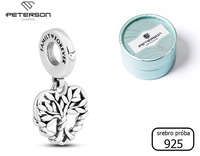 Silver Tree-Shaped Charm PETERSON® CHW-004