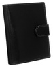 Men's leather wallet N4L-VT-NL Black