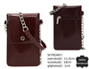 Leather bag 1642-SB Cherry