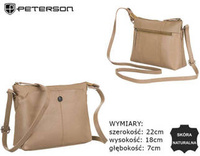 PETERSON leather handbag PTN TOR-305-SNC