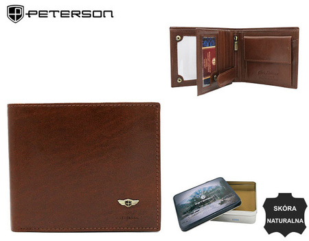 PETERSON PTN 22305-VT RFID leather wallet