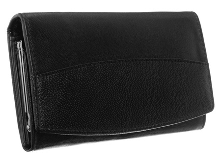 WOMEN'S leather wallet RD-06-GCL-NL Black