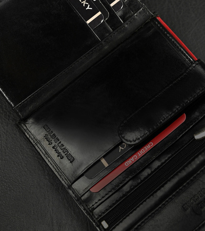 RONALDO N104L-VT RFID leather wallet