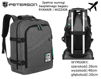 Plecak PTN GPL-02-T Grey+Green