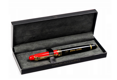 Pen PIERRE CARDIN PC-14122-BOX BLACK+RED+GOLD