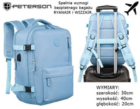 Plecak podróżny PTN 23129 Blue