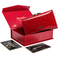 ROVICKY 8810-BPRN RFID leather wallet