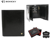 Portfel skórzany RFID ROVICKY 22316-RVT