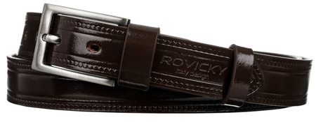 Leather belts ROVICKY PLW-R-7 SET OF 6 PIECES