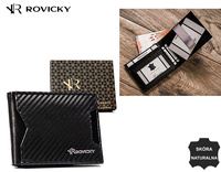 ROVICKY RFID leather wallet R-RM-21-GCL-CF