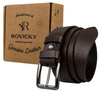 ROVICKY RPM-36-PUM leather belt