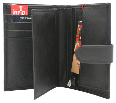 PETERSON PTN MR-07L-CN RFID leather wallet