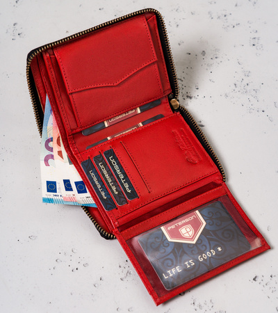 PETERSON PTN 340.02 RFID leather wallet