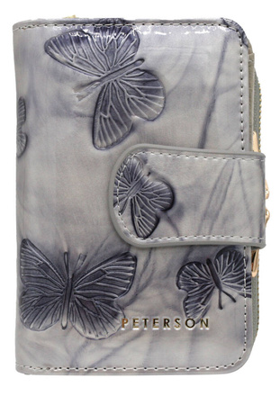 Leather wallet RFID PETERSON PTN 425214-BF