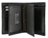 Men's Leather Wallet PC-106-NBAR Black