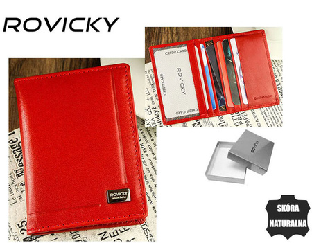 Leather case RFID ROVICKY CPR-030-BAR