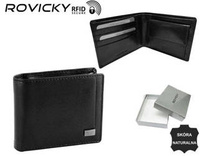 Portfel skórzany RFID ROVICKY CPR-2020-BAR